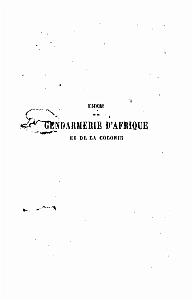 HISTOIRE DE LA GENDARMERIE D AFRIQUE 1860_000008